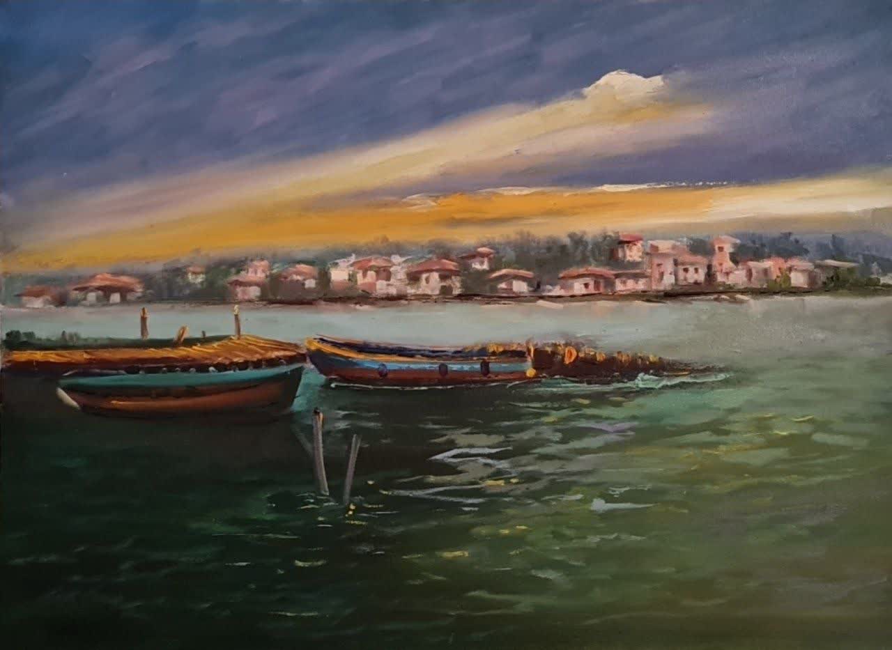 طرح دهکده در کنار آب کد 58