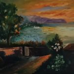 غروب دریاچه آرام کد 37